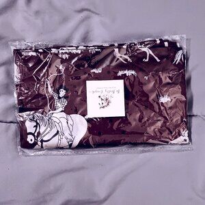 Beautiful wild rag -horse pattern called "The Drive" 34x34